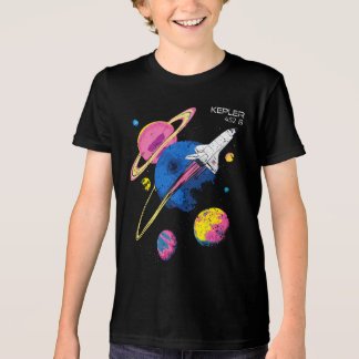 Kepler 452B Ruimtemissie Tri-Blend Shirt