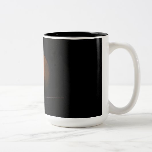 Kepler-62 E B & Kepler-62 E C cup Tweekleurige Koffiemok (Rechts)