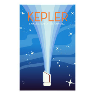 Kepler - Exploratie van het universum Foto Afdruk