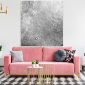 Kepler-krater op het oppervlak van Mars Canvas Afdruk (Insitu (Woonkamer))