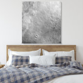 Kepler-krater op het oppervlak van Mars Canvas Afdruk (Insitu (Slaapkamer))