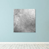 Kepler-krater op het oppervlak van Mars Canvas Afdruk (Insitu (Houten vloer))