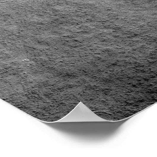 Kepler-krater op het oppervlak van Mars Poster (Hoek)