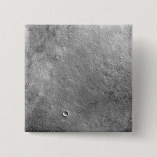 Kepler-krater op het oppervlak van Mars Vierkante Button 5,1 Cm