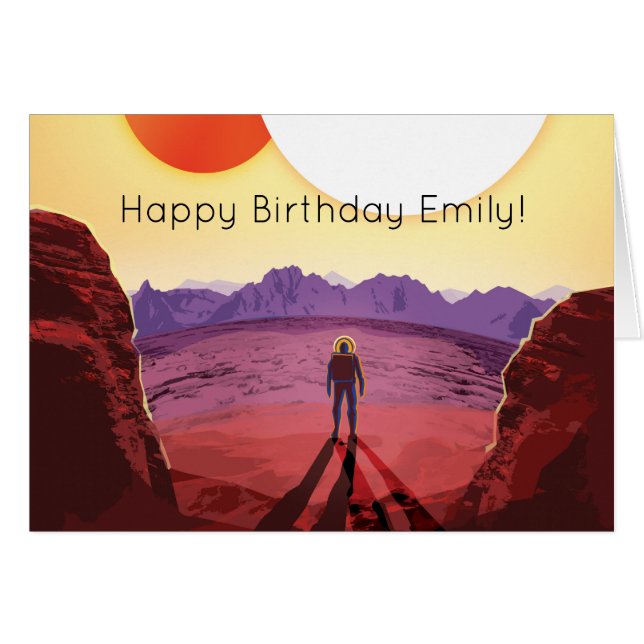 Kepler Ruimtereis Bestemming Planeet Avontuur (Voorkant Horizontaal)