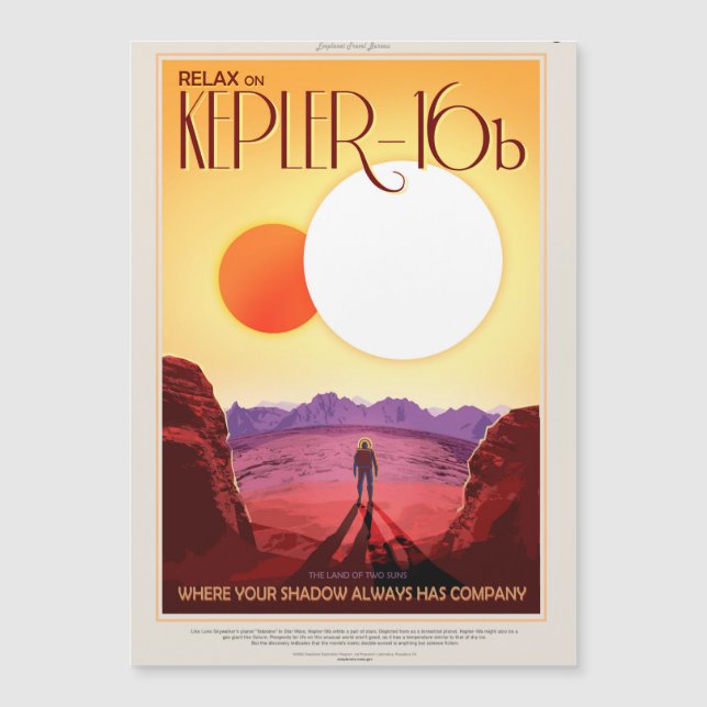 Kepler Ruimtereis Bestemming Planeet Avontuur (Voorkant)