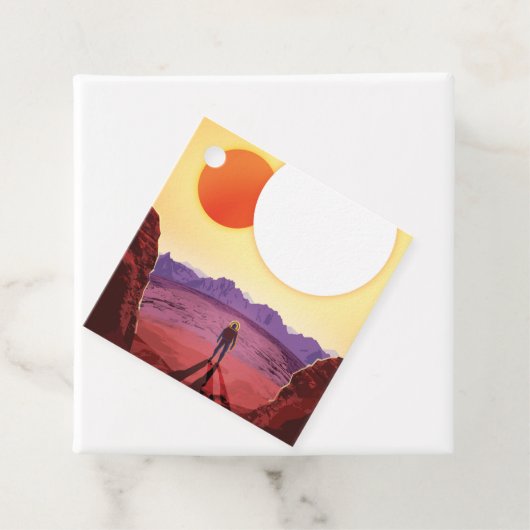 Kepler Ruimtereis Bestemming Planeet Avontuur Bedankjes Labels (In situ)