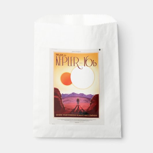 Kepler Ruimtereis Bestemming Planeet Avontuur Bedankzakje (Voorkant)