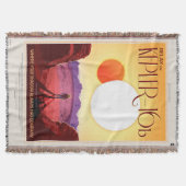 Kepler Ruimtereis Bestemming Planeet Avontuur Deken (Voorkant)