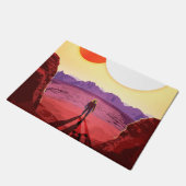 Kepler Ruimtereis Bestemming Planeet Avontuur Deurmat (Schuin)