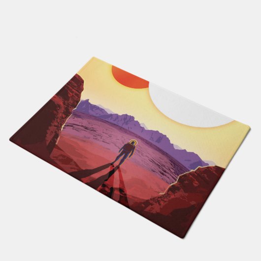 Kepler Ruimtereis Bestemming Planeet Avontuur Deurmat (Schuin)