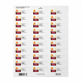 Kepler Ruimtereis Bestemming Planeet Avontuur Etiket (Full Sheet)