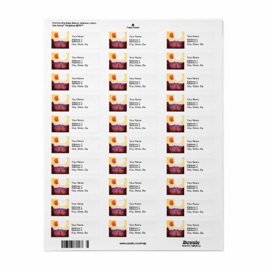 Kepler Ruimtereis Bestemming Planeet Avontuur Etiket (Full Sheet)