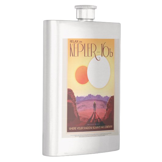 Kepler Ruimtereis Bestemming Planeet Avontuur Flacon (Rechts)
