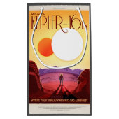 Kepler Ruimtereis Bestemming Planeet Avontuur Klein Cadeauzakje (Achterkant)