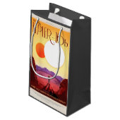 Kepler Ruimtereis Bestemming Planeet Avontuur Klein Cadeauzakje (Achterkant Gekanteld)