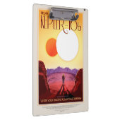 Kepler Ruimtereis Bestemming Planeet Avontuur Klembord (Rechts)