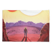 Kepler Ruimtereis Bestemming Planeet Avontuur Kussensloop (Achterkant)