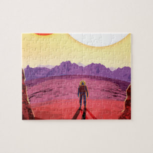 Kepler Ruimtereis Bestemming Planeet Avontuur Legpuzzel