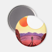 Kepler Ruimtereis Bestemming Planeet Avontuur Magneet (Voorkant / Achterkant)