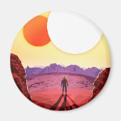 Kepler Ruimtereis Bestemming Planeet Avontuur Magneet (Voorkant)