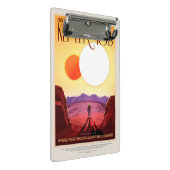 Kepler Ruimtereis Bestemming Planeet Avontuur Mini Klembord (Schuin)