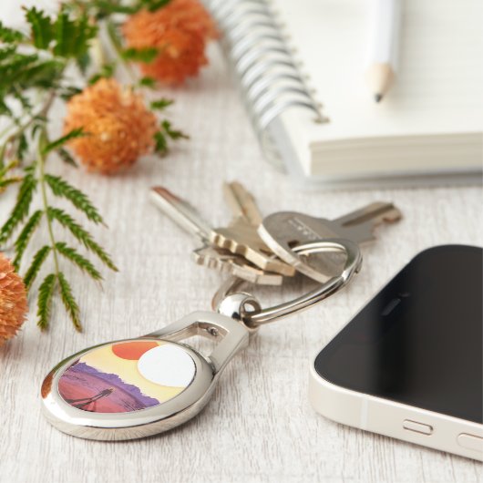 Kepler Ruimtereis Bestemming Planeet Avontuur Sleutelhanger (Zijkant)