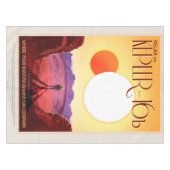 Kepler Ruimtereis Bestemming Planeet Avontuur Tafelkleed (Voorkant (Horizontaal))