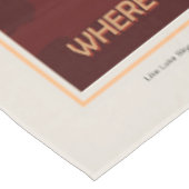 Kepler Ruimtereis Bestemming Planeet Avontuur Tafelkleed (Gekanteld)