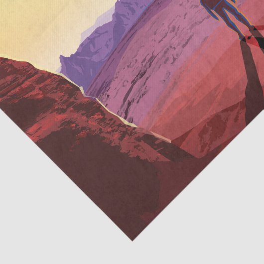 Kepler Ruimtereis Bestemming Planeet Avontuur Tissuepapier (Detail)