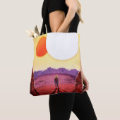 Kepler Ruimtereis Bestemming Planeet Avontuur Tote Bag (Dichtbij)