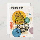 Kepler-ruimtetelescoop Poster. Briefkaart (Voorkant / Achterkant)