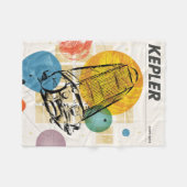 Kepler-ruimtetelescoop Poster. Fleece Deken (Voorkant (Horizontaal))