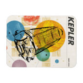 Kepler-ruimtetelescoop Poster. Magneet (Horizontaal)
