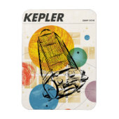 Kepler-ruimtetelescoop Poster. Magneet (Verticaal)