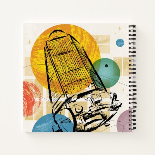 Kepler-ruimtetelescoop Poster. Notitieboek (Achterkant)