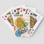 Kepler-ruimtetelescoop Poster. Pokerkaarten (Achterkant)