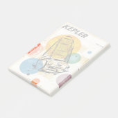 Kepler-ruimtetelescoop Poster. Post-it® Notes (Schuin)