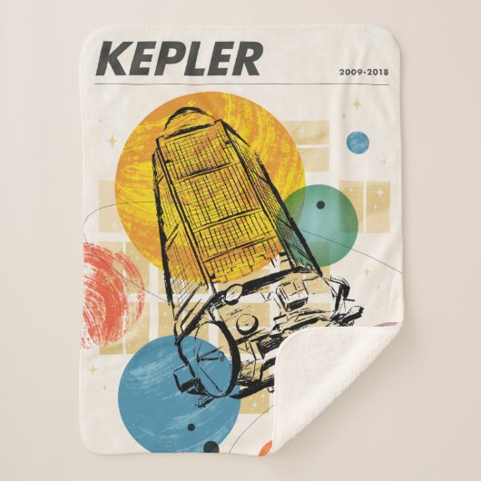 Kepler-ruimtetelescoop Poster. Sherpa Deken (Voorkant)
