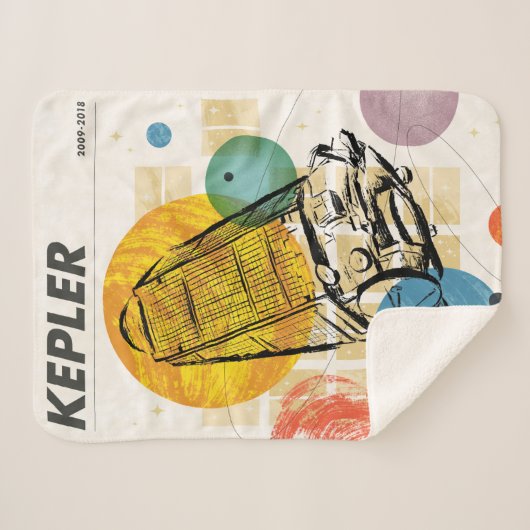 Kepler-ruimtetelescoop Poster. Sherpa Deken (Voorkant (horizontaal))