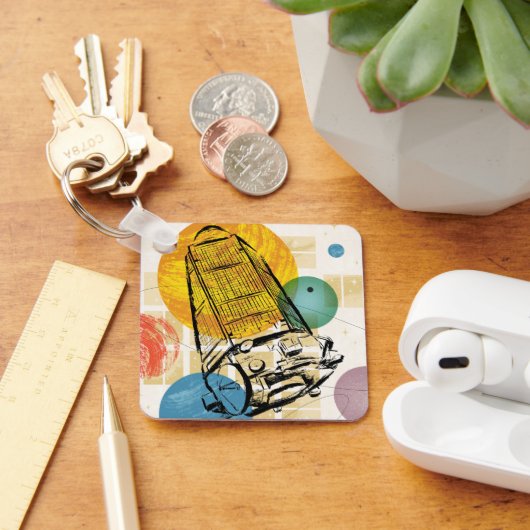 Kepler-ruimtetelescoop Poster. Sleutelhanger (Bureau)