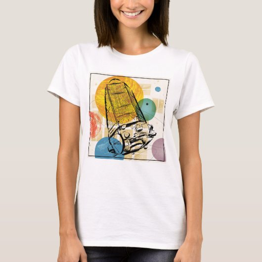 Kepler-ruimtetelescoop Poster. T-shirt (Voorkant)