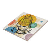 Kepler-ruimtetelescoop Poster. Tegeltje (Zijkant)