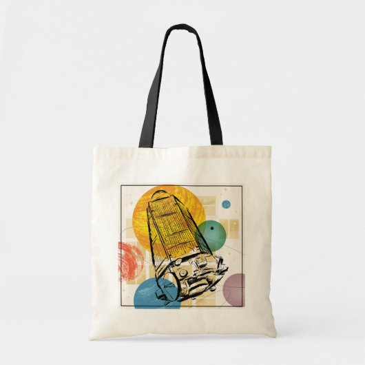 Kepler-ruimtetelescoop Poster. Tote Bag (Voorkant)