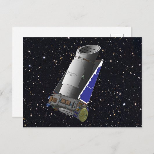 Kepler Space Telescope Briefkaart (Voorkant / Achterkant)