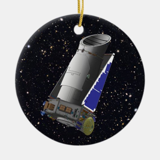 Kepler Space Telescope Keramisch Ornament (Voorkant)