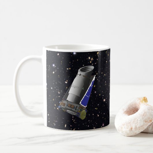 Kepler Space Telescope Koffiemok (Met donut)