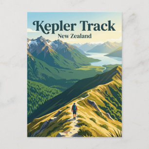 Kepler Track Nieuw-Zeeland Briefkaart