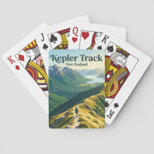 Kepler Track Nieuw-Zeeland Pokerkaarten