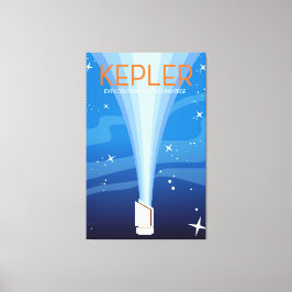 Kepler - Verkenning van het heelal Canvas Afdruk